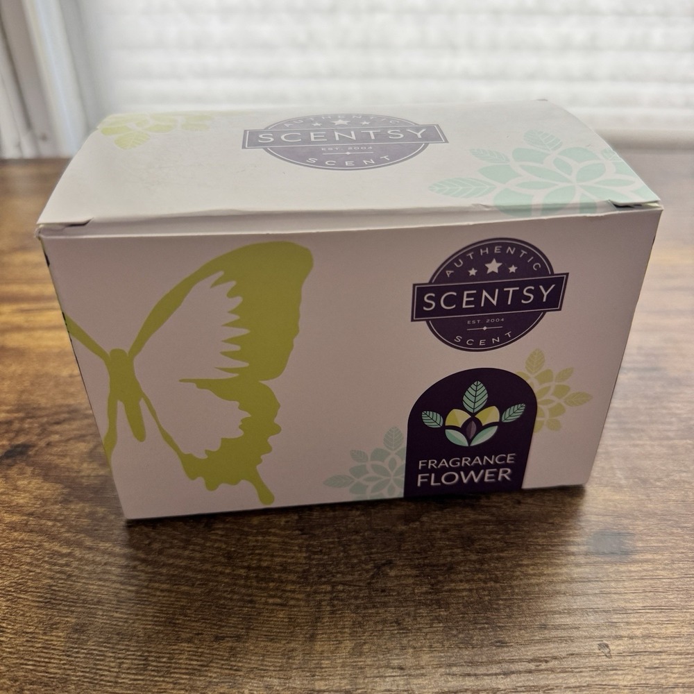 Scentsy Fragrance Flower Black Raspberry Vanilla 59520 ~ New In Box